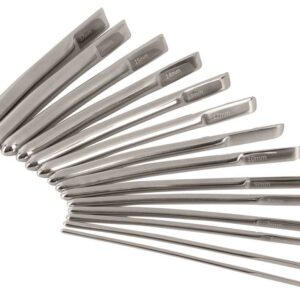 14-teiliges Dilator Set Penisplug aus Metall