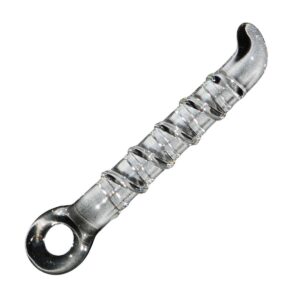 Deluxe Glasdildo Clear Ring
