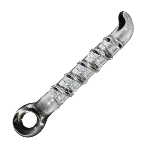 Deluxe Glasdildo Clear Ring