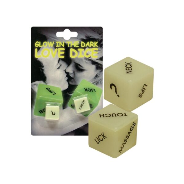 Erotik Spiel Würfelspiel Glow-in-the-dark engl.