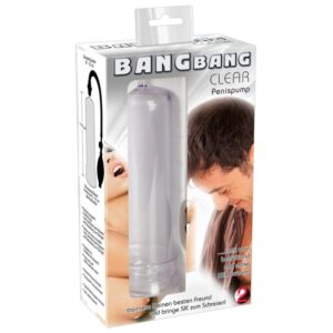 Penispumpe Bang Bang Transparent
