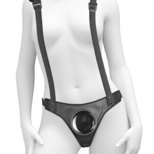 Komfortable Strap-On Suspenders von Steeltoyz