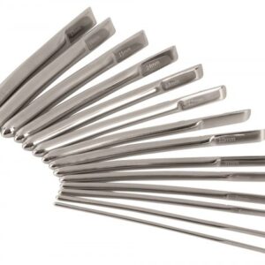 Hegar Dilatoren-Set aus Metall 14 Teile