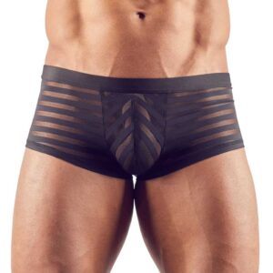 Pants im semitransparenten Streifenlook Svenjoyment Schwarz
