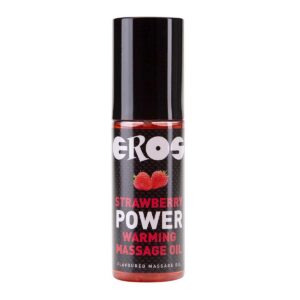 EROS Strawberry Power Warming Massage Oil 100 ml