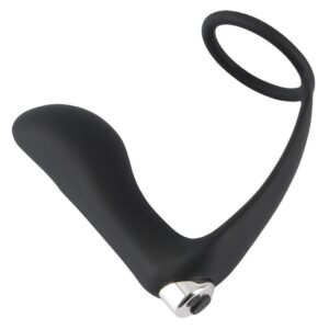 Analplug mit Penisring 10,8 x 3,5 cm