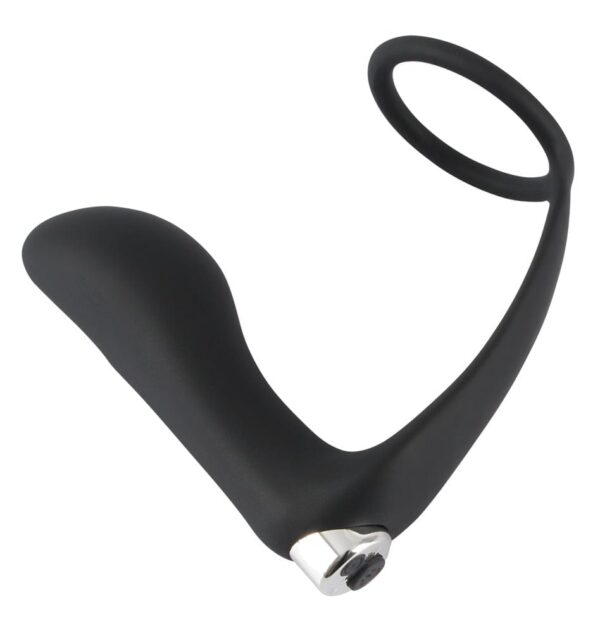 Analplug mit Penisring 10,8 x 3,5 cm
