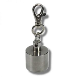 Gewicht aus Edelstahl mit Karabiner 150 g