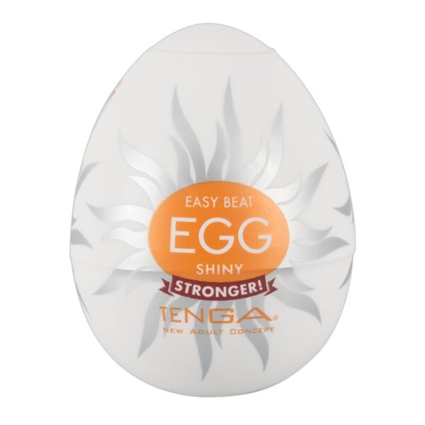 Masturbator-Ei Tenga Egg Shiny wellenförmige Reizstruktur