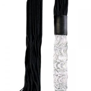 Glasdildo Hand Blown Glass Whip