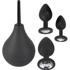 Analplug Set Mit Dusche