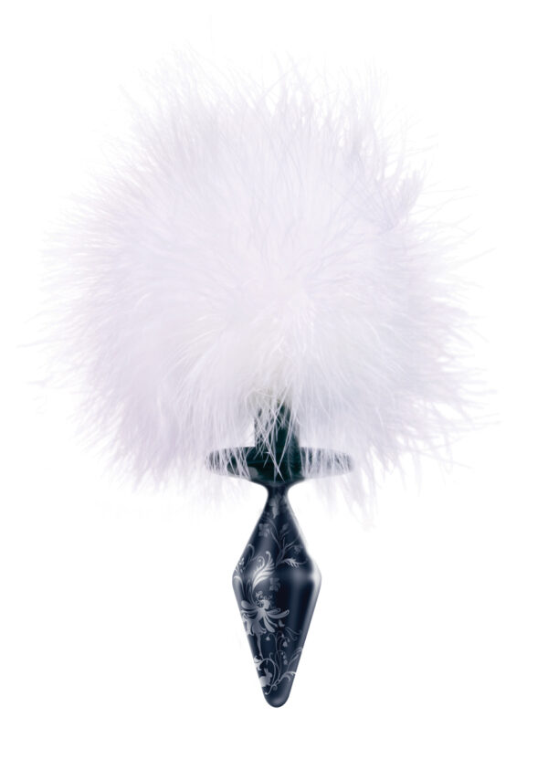 DARK SERIES Glas Plug Bunny Tail small
