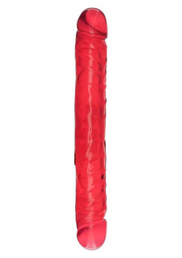 Doppeldildo Rib Pink 30,5 x 4 cm