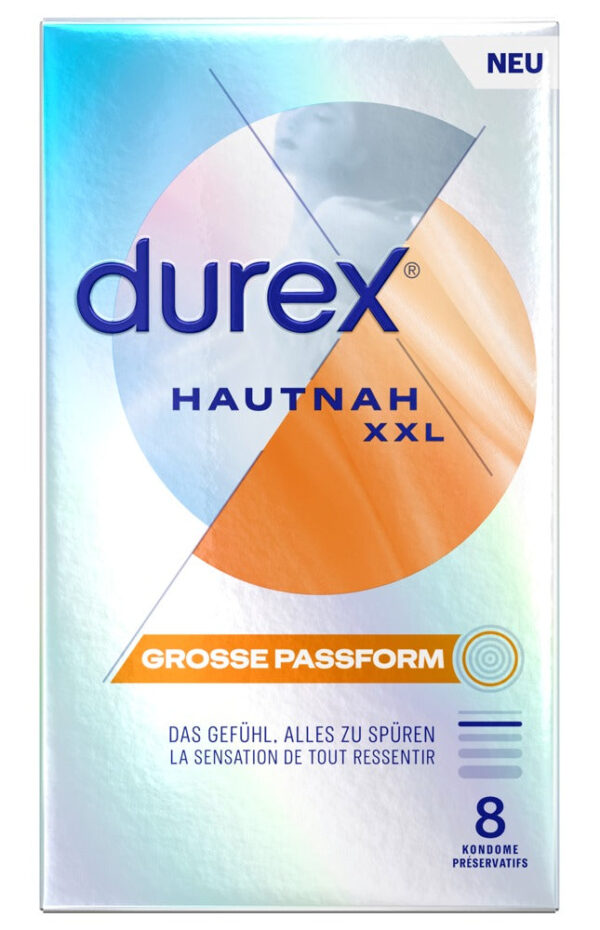 Kondome Durex Hautnah XXL 8er