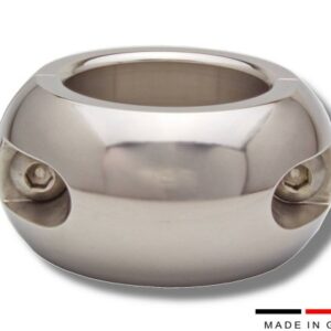 Ovaler Ballstretcher aus Edelstahl 30 mm hoch