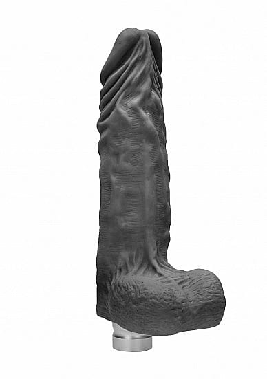realistischer vibrator alpelekopf 20 5 x 5 cm schwarz 1140751837