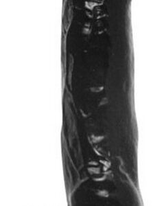 Schwarzer Analdildo Wilhelm 22x4,5cm