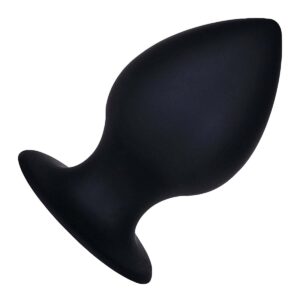 Analplug aus Silikon Schwarz XL 14 CM