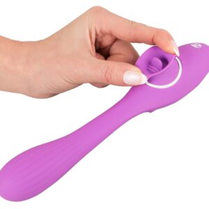 Vibrator 2 Function Bendable Vibe Lila
