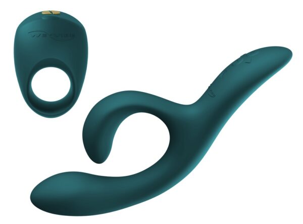 "Date Night" Toy-Set mit Rabbitvibrator Nova 2 und Vibro-Penisring We-Vibe Grün