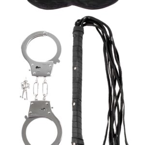 Lover's Fantasy Kit 3-teiliges Fetisch Set Fetish Fantasy Series Schwarz
