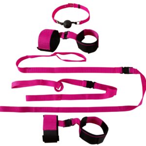 Pink Passion 10-teiliges Bondage-Set Fetish Fantasy Series Pink