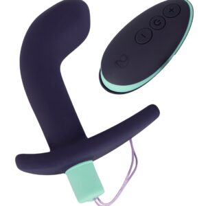 Vibro-Prostataplug mit Fernbedienung 10 Vibrationsrhythmen You2Toys Schwarz