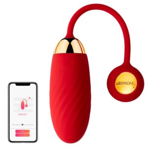 Vibro-Ei Ella Neo mit 11 leisen Vibrationsmodi Svakom Rot