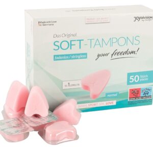 Joydivision Soft-Tampons für hygienischen Intimverkehr 50 Stück
