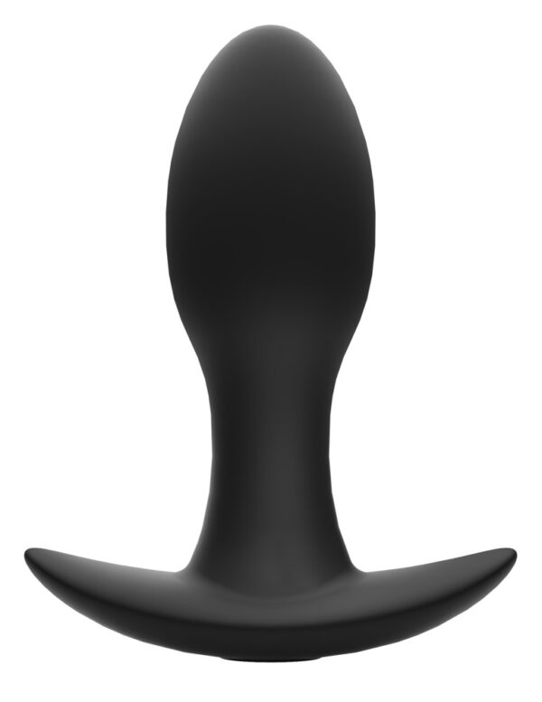Vibro-Analplug mit 20 Vibrationsmodi und Basis ANOS Schwarz