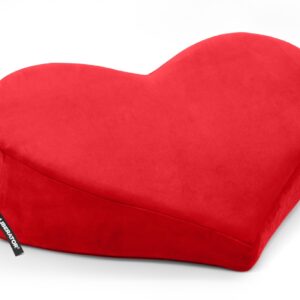 Heart Wedge Herzförmiges Keil-Kissen für Komfort-Sex Rot