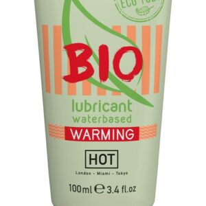 HOT Bio warming Organisches Gleitgel auf Wasserbasis mit Wärmeeffekt 100 ml