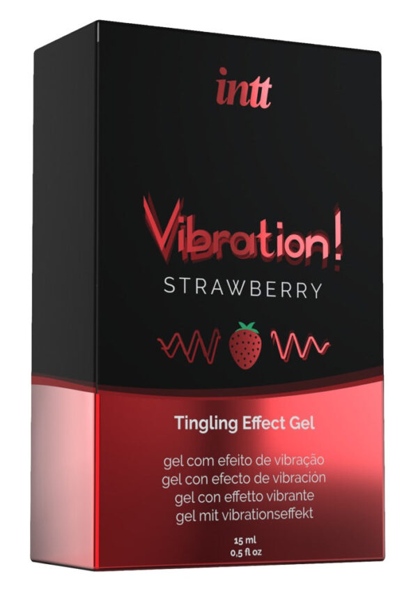 Vibration! Gleitmittel Strawberry 15 ml