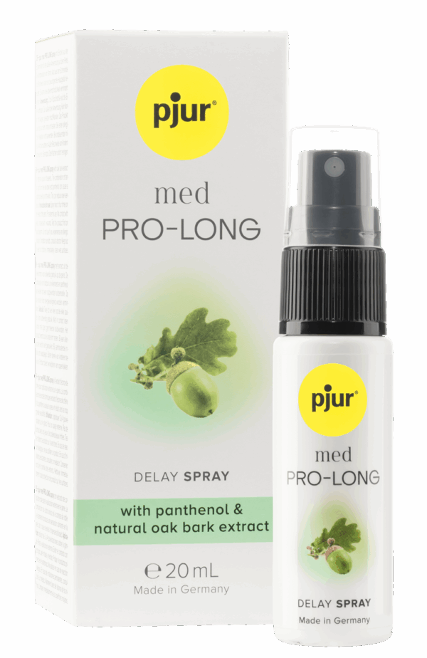 Pjur med Pro-Long Penisspray mit Eichenrindenextrakt und Panthenol