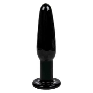 GLASSVIBRATIONS Glas-Plug klein schwarz