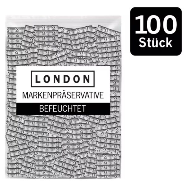 LONDON feucht 100 Kondome