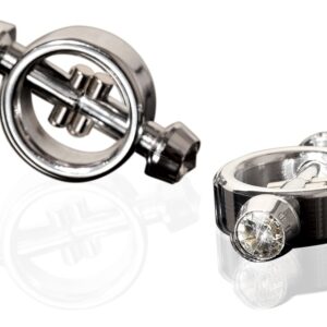 Magnetic Nipple Clamps magnetische Nippelklemmen Silber