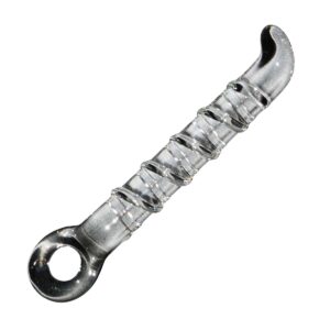 Deluxe Glasdildo Clear Ring