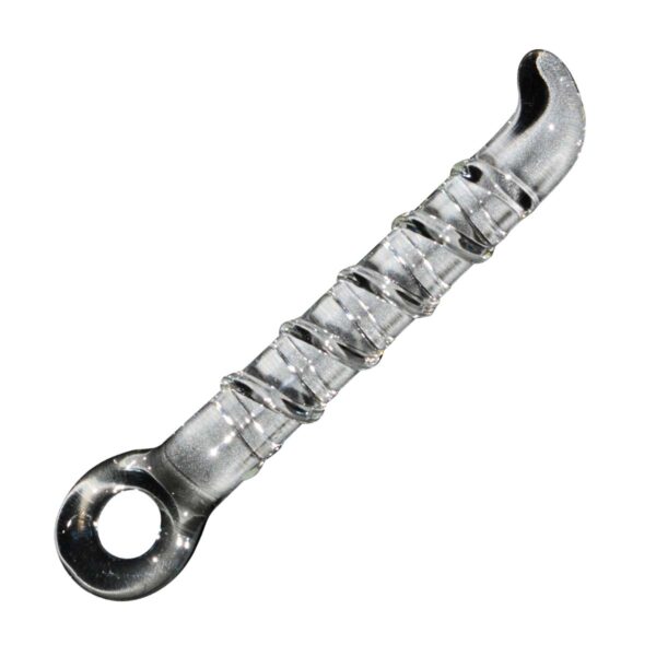 Deluxe Glasdildo Clear Ring