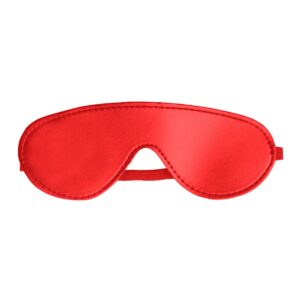 Rote Augenmaske