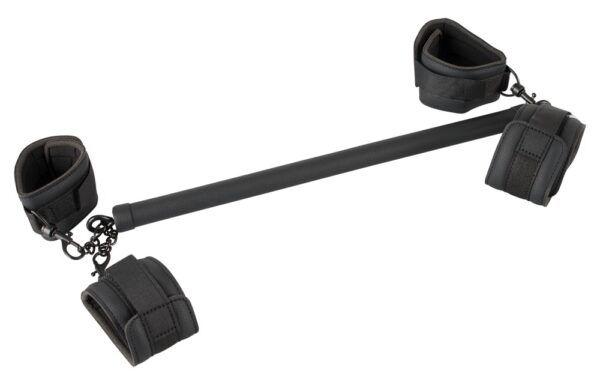 Spreizstange mit Ringen und Fesseln fetish collection Schwarz