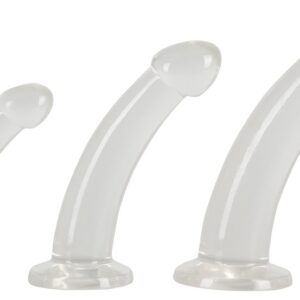 Anal-Dildo Training Set Crystal Transparent