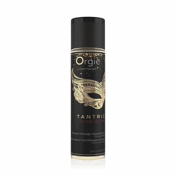 Massage-Öl Tantric Divine Nectar - Sensual Massage Vegetable Oil White Wine & Po...