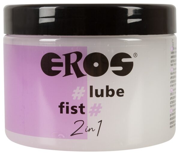EROS® 2in1 lube & fist Hybridgleitgel auf Wasser- & Silikonbasis 500 ml