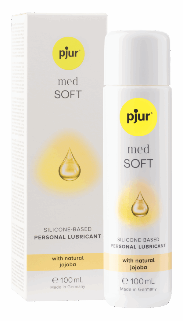 Pjur Soft Glide Gleitgel auf Silikonbasis mit natürlichem Jojoba-Öl 100 ml