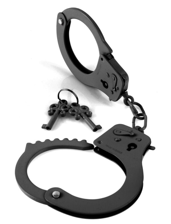 Designer Cuffs Handschellen Schwarz Fetish Fantasy Series Schwarz