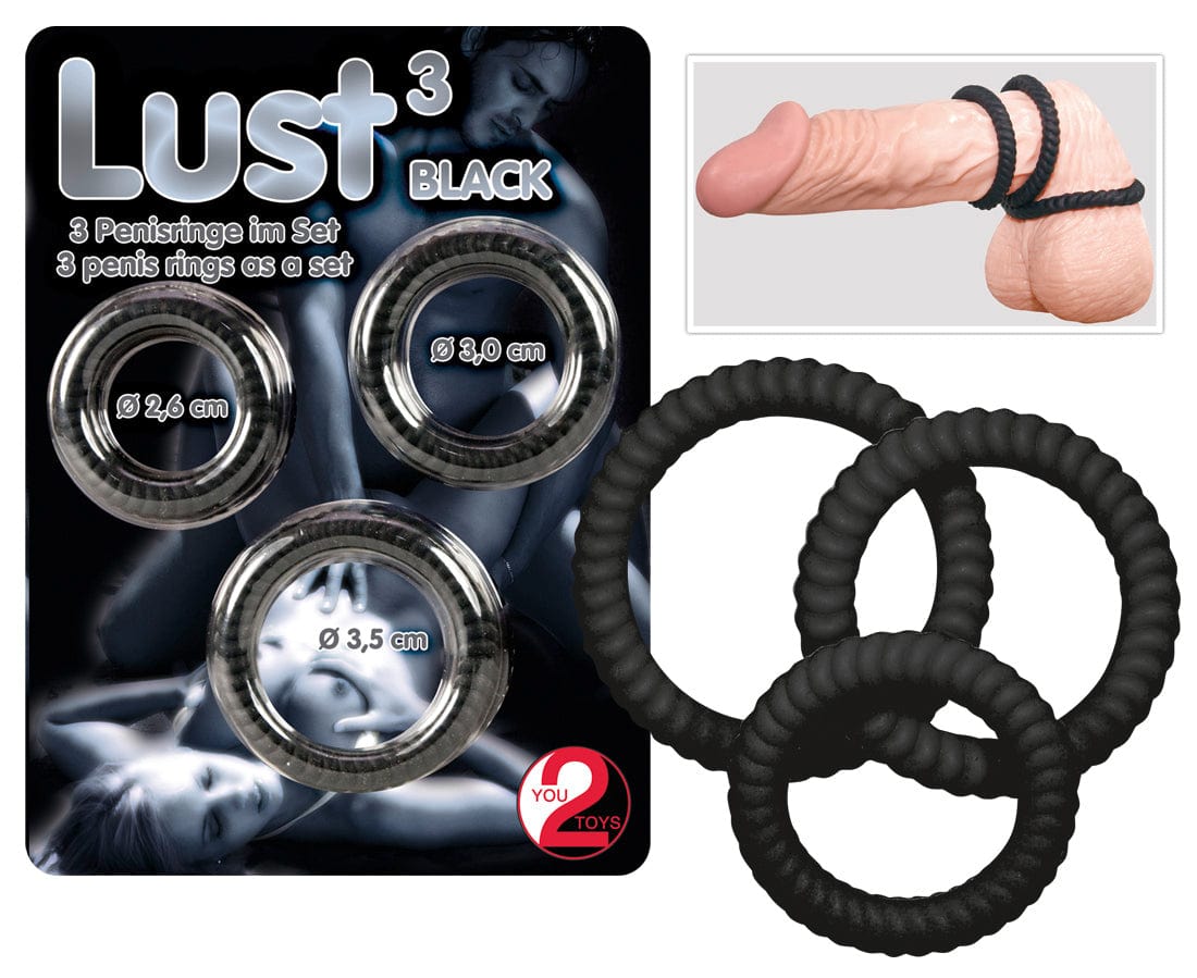 penisring trio set schwarz 1140745363