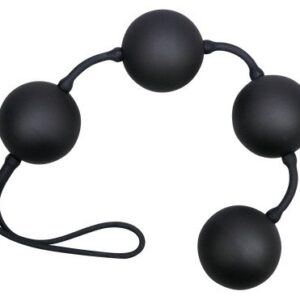 Schwarze Liebeskugel mit Vibroball