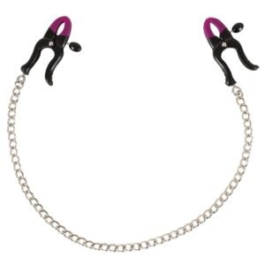 Silicone Nipple Clamps Nippelklemmen aus Silikon Schwarz