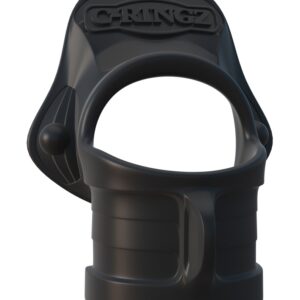 Rock-Hard Ring & Ball Stretcher Cock Ring und Ball Stretcher Schwarz